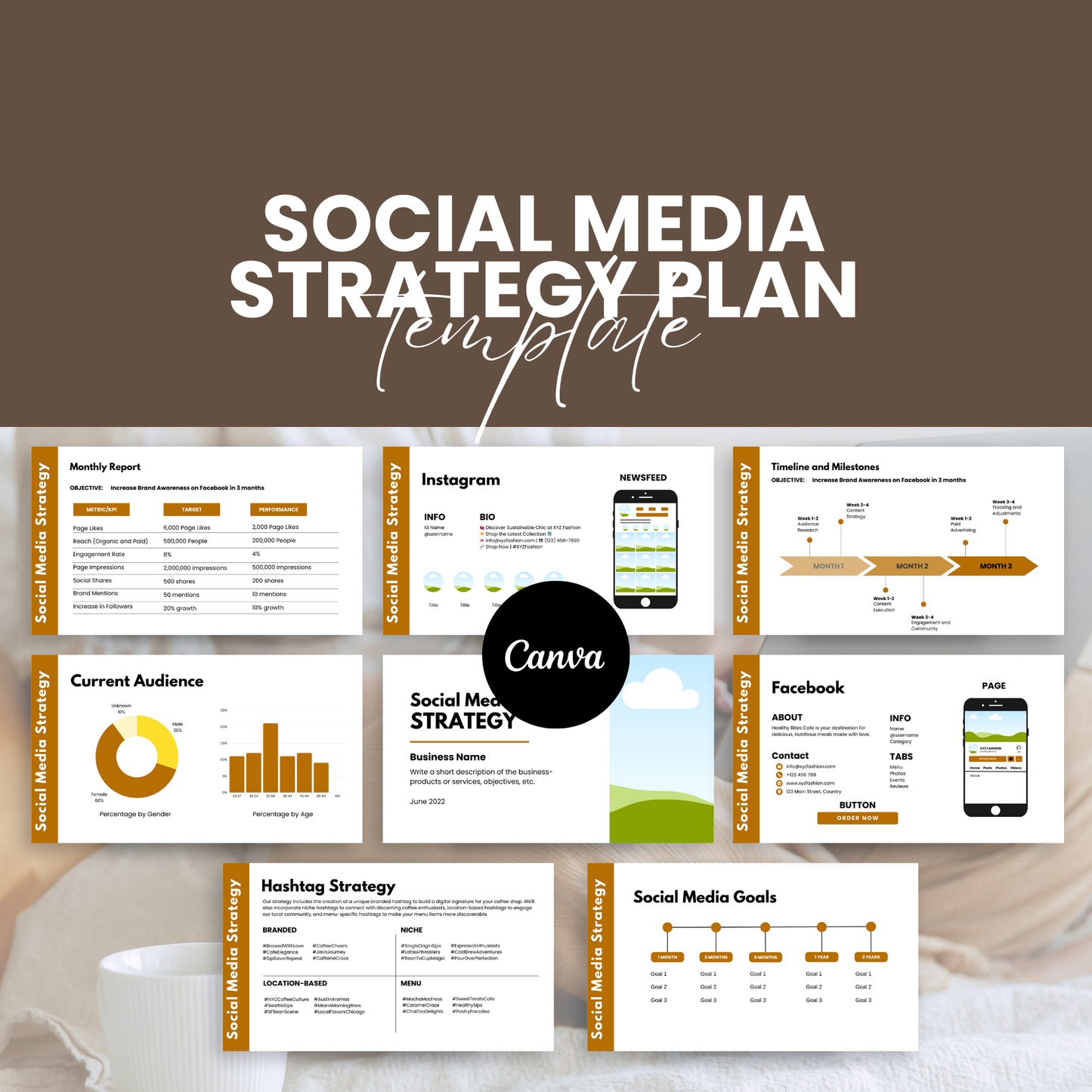 Social Media Strategy Plan Template