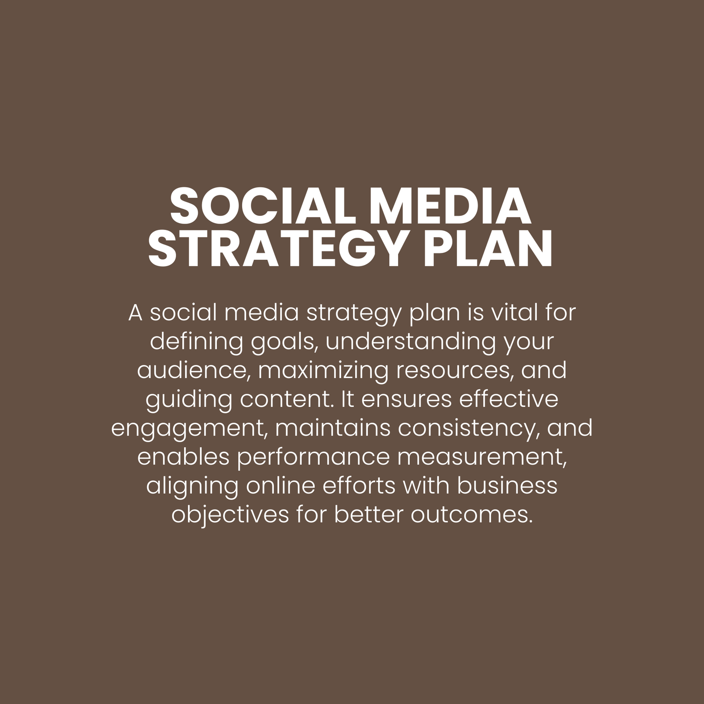 Social Media Strategy Plan Template