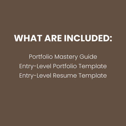 Guide to Portfolio Creation with NO EXPERIENCE Ebook